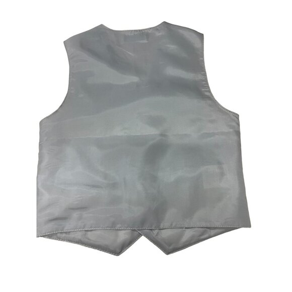 Izod Boy's Gray Dress Vest Sz 3T/3 - NWT - Picture 2 of 10